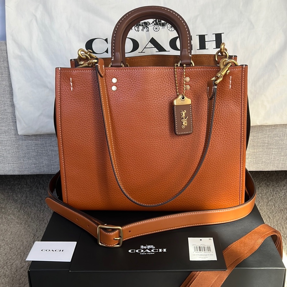 🍁 🍁 Coach Rogue 30 in Burnished Amber Multi